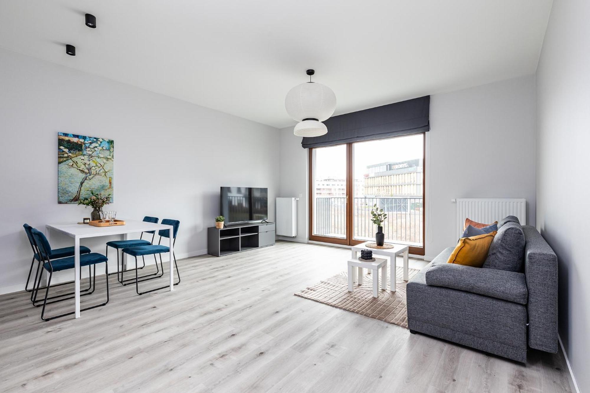 Apartment Superapart Herbu Janina 4, Wilanow, Szpital Medicover, Paley, Parking *
