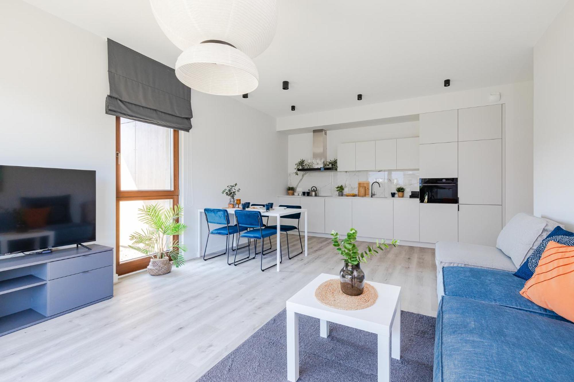 Apartment Superapart Herbu Janina 4, Wilanow, Szpital Medicover, Paley, Parking